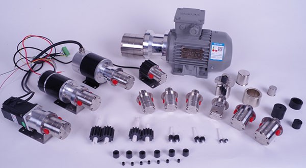 NP series miniature magnetic drive gear pump